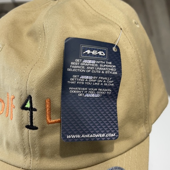 Golf 4 Life hat Ahead Headwear cotton sports athletic golf player gift NEW - Picture 14 of 14